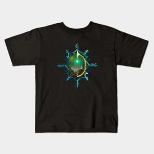 SNOWFLAKE FREEZE PORTAL BRIDGE 06 Kids T-Shirt